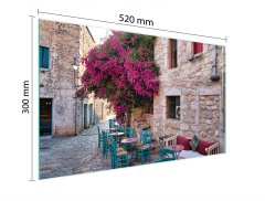 TMK STAKLENA DASKA ZA REZANJE 52x30 STREET