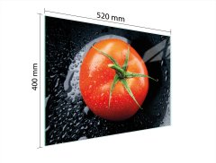 TMK STAKLENA DASKA ZA REZANJE 52x40 RAJČICA