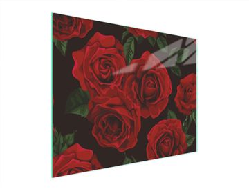 TMK STAKLENA DASKA ZA REZANJE 52x40 RUŽA