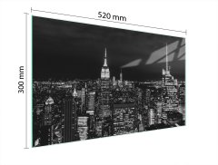 TMK STAKLENA DASKA ZA REZANJE 52x30 CITY