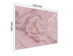 TMK STAKLENA DASKA ZA REZANJE 52x40 MRAMOR