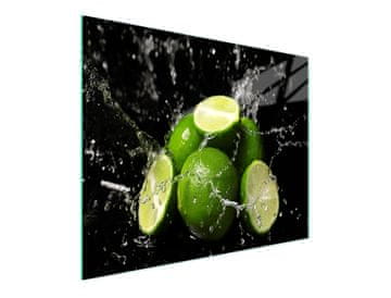 TMK STAKLENA DASKA ZA REZANJE 52x30 LIME