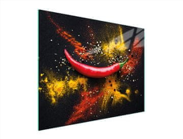TMK STAKLENA DASKA ZA REZANJE 52x40 CHILLI