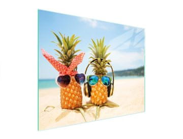 TMK STAKLENA DASKA ZA REZANJE 52x40 ANANAS