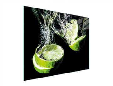 TMK STAKLENA DASKA ZA REZANJE 52x40 LIME