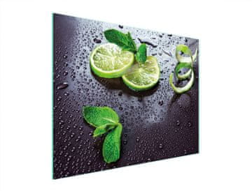 TMK STAKLENA DASKA ZA REZANJE 52x40 LIME