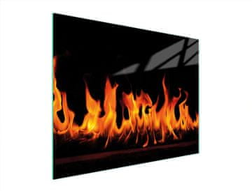 TMK STAKLENA DASKA ZA REZANJE 52x40 FIRE