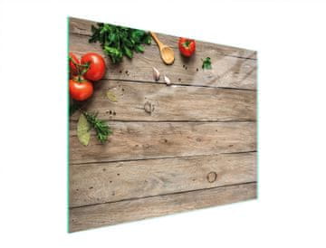 TMK STAKLENA DASKA ZA REZANJE 52x40 DRVO