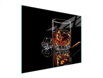 TMK STAKLENA DASKA ZA REZANJE 52x40 WHISKY