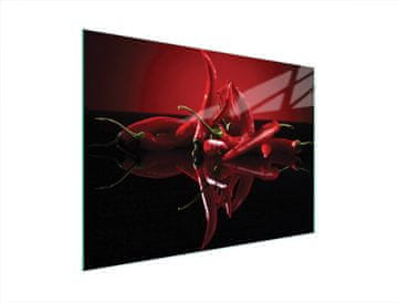 TMK STAKLENA DASKA ZA REZANJE 40x30 CHILLI