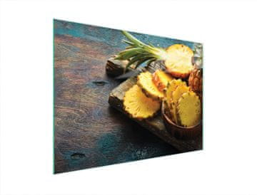 TMK STAKLENA DASKA ZA REZANJE 40x30 ANANAS