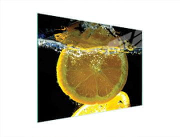 TMK STAKLENA DASKA ZA REZANJE 40x30 LIMUN