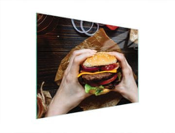 TMK STAKLENA DASKA ZA REZANJE 40x30 ZA HAMBURGER