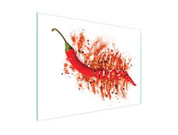 TMK STAKLENA DASKA ZA REZANJE 40x30 CHILLI