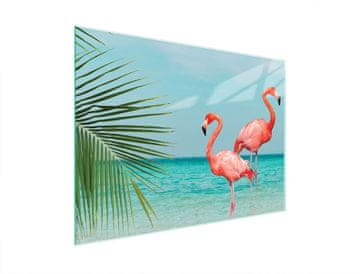 TMK STAKLENA DASKA ZA REZANJE 40x30 FLAMINGO