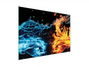 TMK STAKLENA DASKA ZA REZANJE 40x30 FIRE