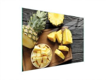 TMK STAKLENA DASKA ZA REZANJE 40x30 ANANAS