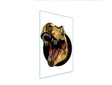 TMK STAKLENA DASKA ZA REZANJE 35x52 DINOSAUR