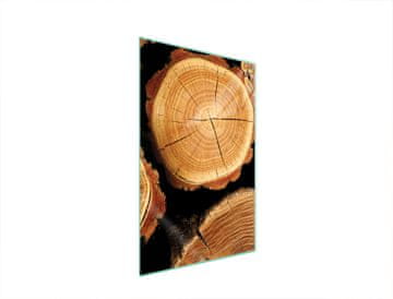 TMK STAKLENA DASKA ZA REZANJE 35x52 DRVO