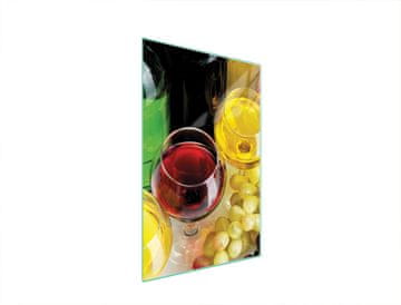 TMK STAKLENA DASKA ZA REZANJE 35x52 VINO