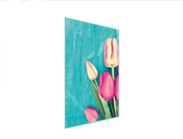 TMK STAKLENA DASKA ZA REZANJE 35x52 TULIPANA