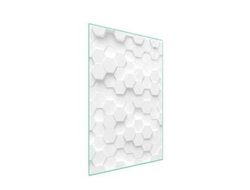 TMK STAKLENA DASKA ZA REZANJE 35x52 BIJELA