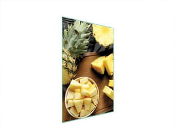 TMK STAKLENA DASKA ZA REZANJE 35x52 ANANAS