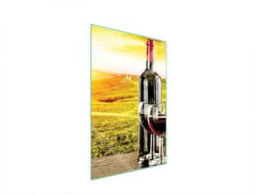 TMK STAKLENA DASKA ZA REZANJE 35x52 VINO