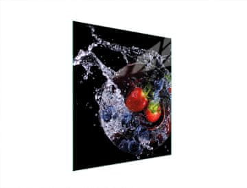 TMK STAKLENA DASKA ZA REZANJE 45x52 JAGODE