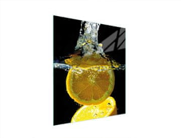 TMK STAKLENA DASKA ZA REZANJE 45x52 LIMUN