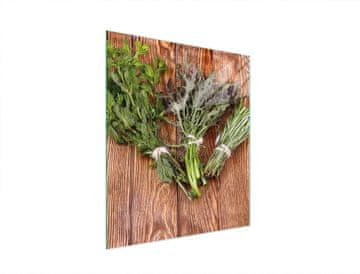 TMK STAKLENA DASKA ZA REZANJE 45x52 RUŽMARIN