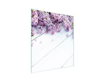 TMK STAKLENA DASKA ZA REZANJE 45x52 LILAC