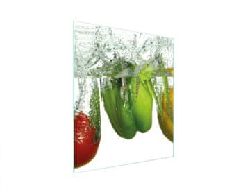 TMK STAKLENA DASKA ZA REZANJE 45x52 PEPPER