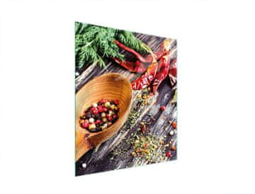 TMK STAKLENA DASKA ZA REZANJE 45x52 ZAČINI