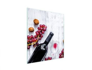TMK STAKLENA DASKA ZA REZANJE 45x52 GROŽĐA
