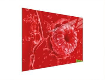 TMK STAKLENA DASKA ZA REZANJE 30x22 MALINA