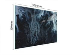 TMK STAKLENA DASKA ZA REZANJE 30x22 MRAMOR