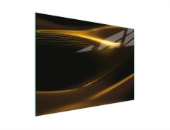 TMK STAKLENA DASKA ZA REZANJE 30x22 ZLATNA