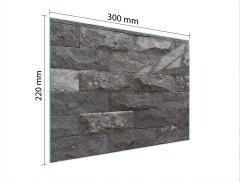 TMK STAKLENA DASKA ZA REZANJE 30x22 CIGLENA