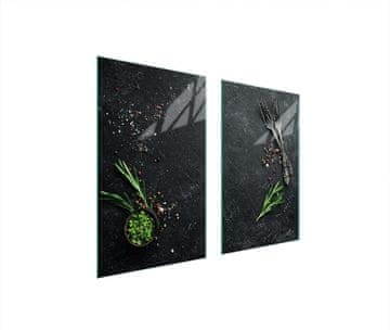 TMK ZAŠTITNA PLOČA OD STAKLA ZA ŠTEDNJAK 75x52 KUHINJSKA