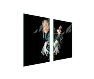 TMK ZAŠTITNA PLOČA OD STAKLENA ZA ŠTEDNJAK 75x52 DOG