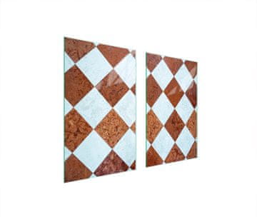 TMK ZAŠTITNA PLOČA OD STAKLA ZA ŠTEDNJAK 75x52 MOSAIC