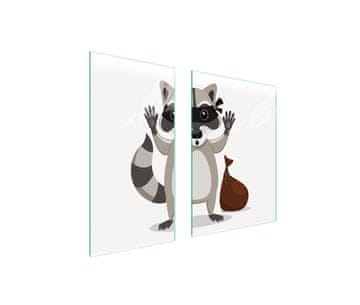 TMK ZAŠTITNA PLOČA ZA STAKLO 75x52 RAKUN