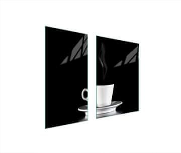 TMK ZAŠTITNA STAKLENA PLOČA ZA TANJUR 75x52 ZA KAVU