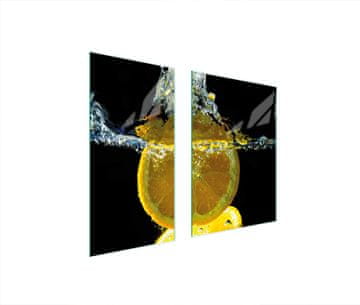 TMK ZAŠTITNA STAKLENA PLOČA 75x52 LIMUN