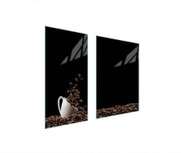 TMK ZAŠTITNA STAKLENA PLOČA ZA TANJUR 75x52 ZA KAVU