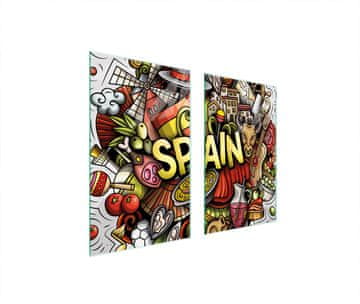 TMK ZAŠTITNA PLOČA OD STAKLA ZA ŠTEDNJAK 75x52 U BOJI