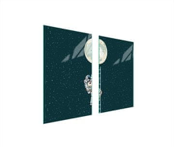 TMK ZAŠTITNA PLOČA OD STAKLA ZA ŠTEDNJAK 75x52 MOON