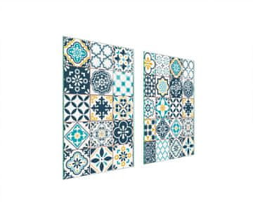 TMK ZAŠTITNA PLOČA OD STAKLA ZA ŠTEDNJAK 75x52 MOSAIC