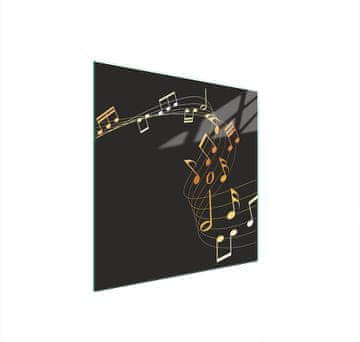TMK ZAŠTITNA PLOČA OD STAKLENA ZA ŠTEDNJAK 50x52 MUSIC